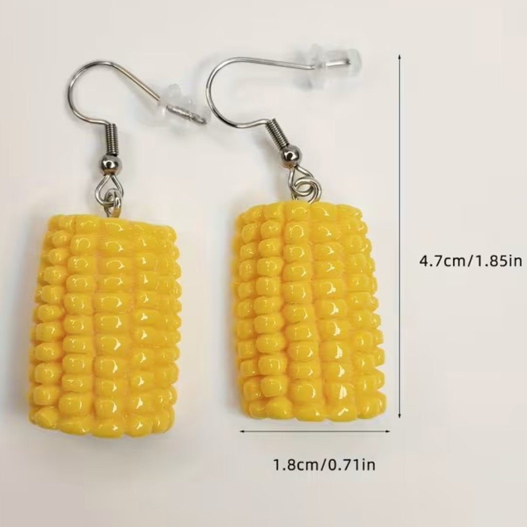 Corn On The Cob Earrings Z150